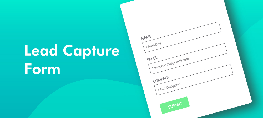 Lead capture form